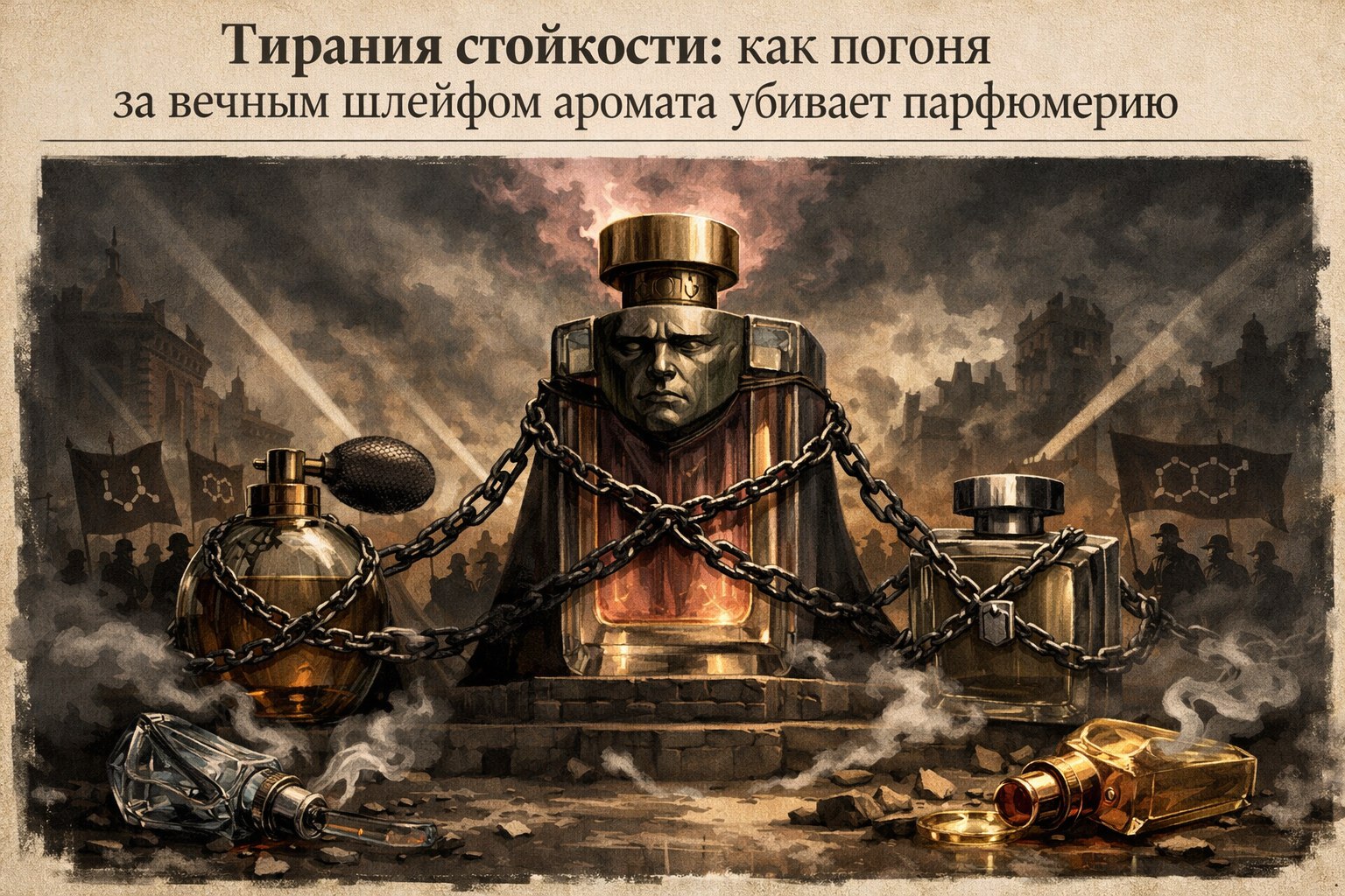 Тирания Стойкости: как погоня за вечным шлейфом убивает парфюмерию
