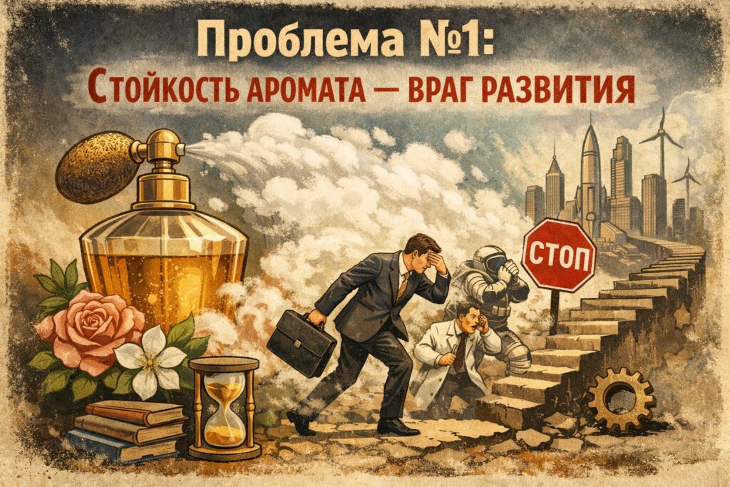 Стойкость аромата - Враг развития.